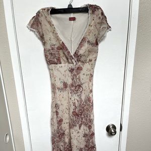 Vintage floral dress